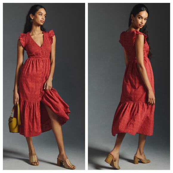 Anthropologie Dresses Nwt Anthropologie The Peregrine Smocked